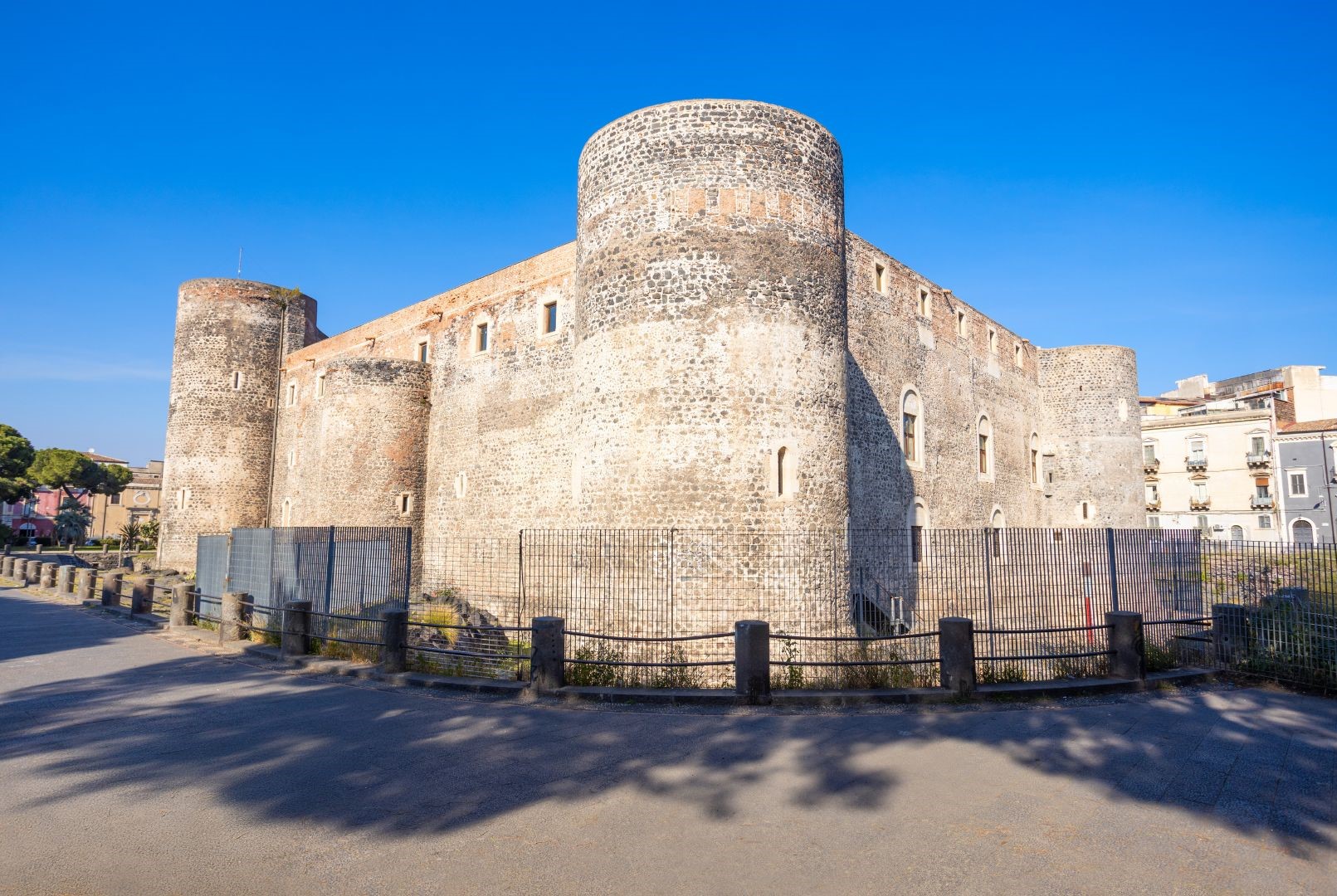 Castello Ursino, a royal castle in Catania