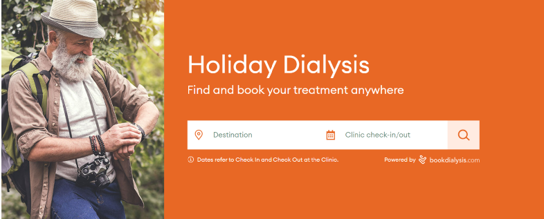 #10 - New Partnership for better holiday dialysis booking experience